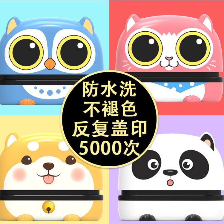 Specially designed for cross-border foreign trade, Amazon, eBay, AliExpress, cute children's name stamps, name stickers, kindergarten supplies