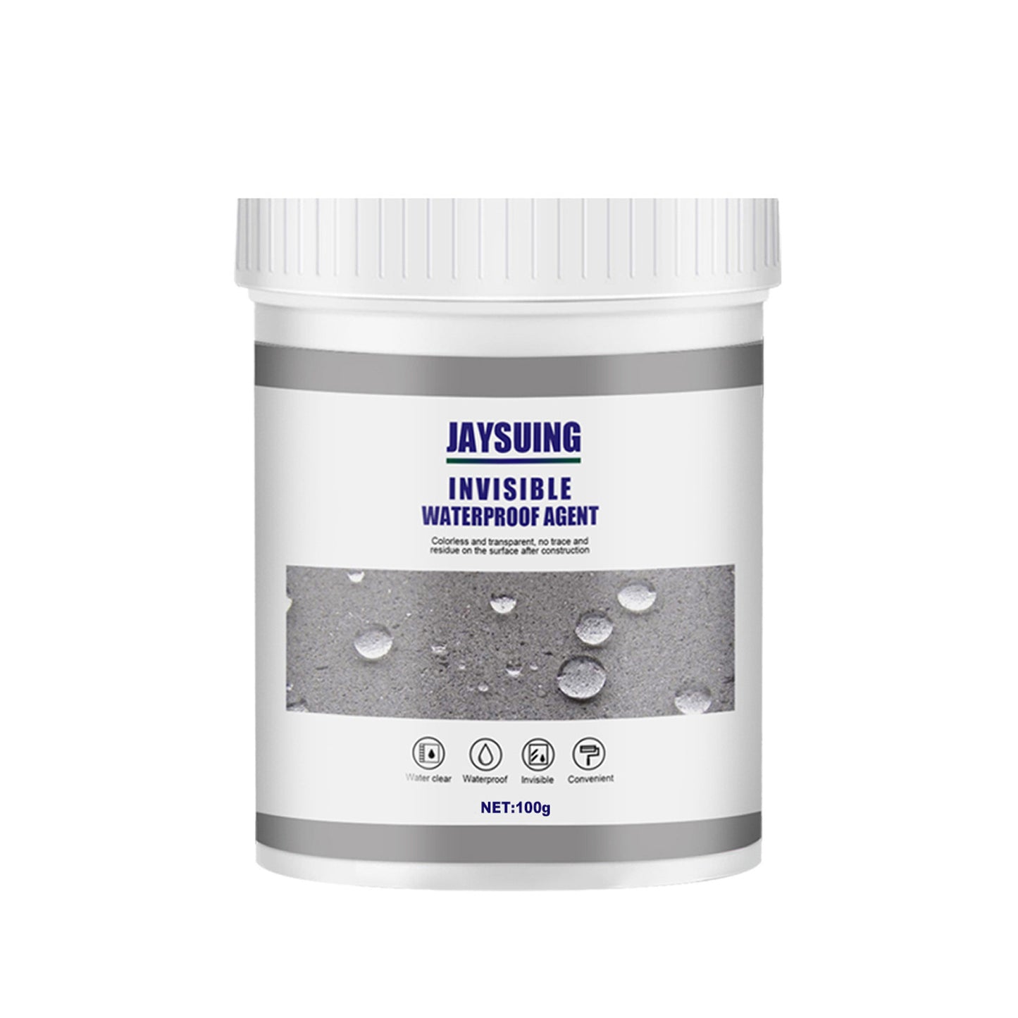 Jaysuing waterproof glue sealant bathroom kitchen exterior wall anti-leakage water blocking repair free smashing brick leak-proof paint